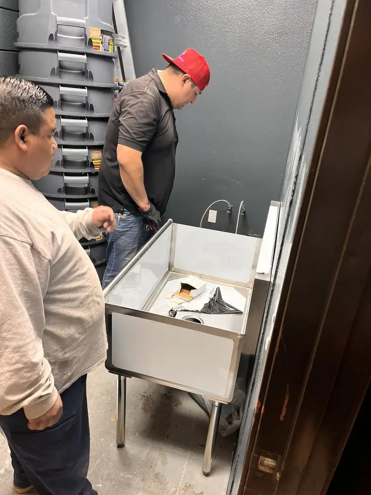 Commercial plumbing and sink installation in Lane Park
